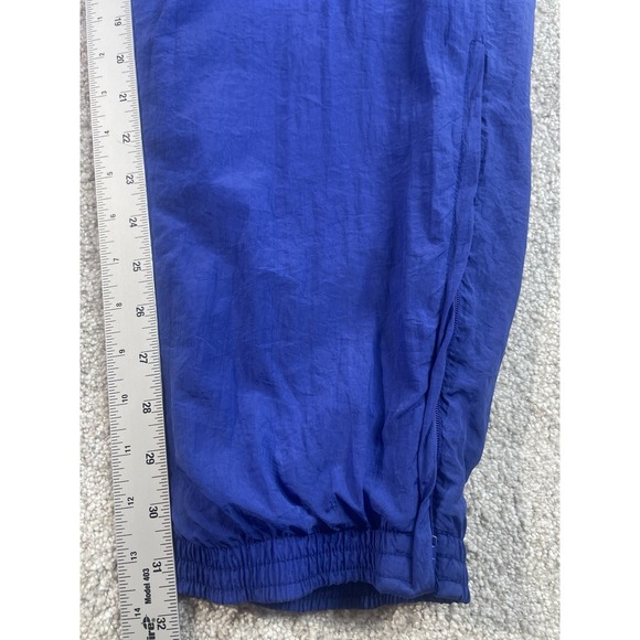 Vintage Nike Pants XL Gorpcore‎ Nylon Windbreaker Sweatpants Track Zipper Ankles - Picture 8 of 9